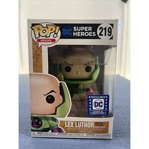 Funko Pop! DC Super Heroes Lex Luthor #219 Legion of Collectors Exclusive NIB
